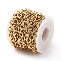 Ion Plating(IP) 304 Stainless Steel Cable Chains&nbsp;CHS-L020-040G