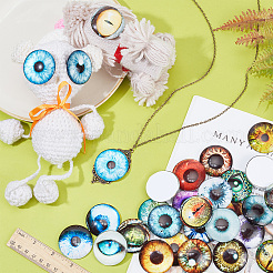 1 Bag Glass Cabochons&nbsp;GGLA-PH0001-44