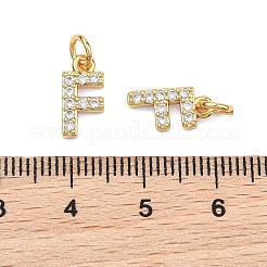 SHEGRACE Brass Micro Pave Clear Cubic Zirconia Pendants&nbsp;XGRQ29628-394G-F
