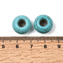 Synthetic Turquoise European Beads&nbsp;TURQ-S283-34A