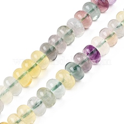 Natural Colorful Fluorite Beads Strands&nbsp;G-T138-75