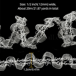 Polyester Lace Trim for Curtain&nbsp;OCOR-K007-10A-01