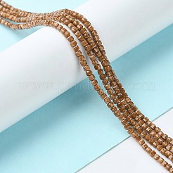 Synthetic Goldstone Beads Strands&nbsp;G-F748-P02-01