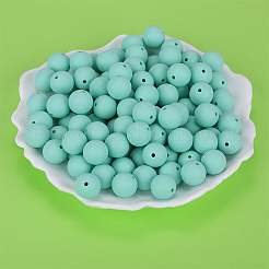 Round Silicone Focal Beads&nbsp;SI-JX0046A-93