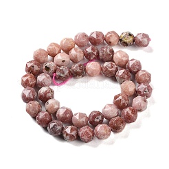 Natural Plum Blossom Jasper Beads Strands&nbsp;G-NH0021-A20-02