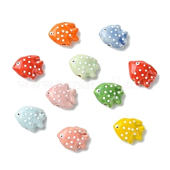 18Pcs 9 Colors Handmade Porcelain Beads&nbsp;PORC-CJ0001-49