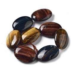 Natural Tiger Eye Beads Strands&nbsp;G-P528-D04-01