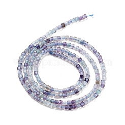 Natural Colorful Fluorite Beads Strands&nbsp;G-H042-B06-01