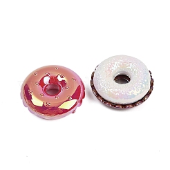 UV Plating Opaque Acrylic Beads&nbsp;MACR-C036-13