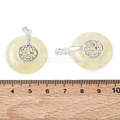 Natural Lemon Jade Pendants&nbsp;GG-CBAF4FB-02S-B05
