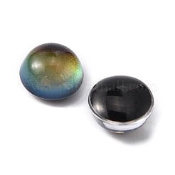 Translucent Glass Cabochons&nbsp;GLAA-YW0001-50