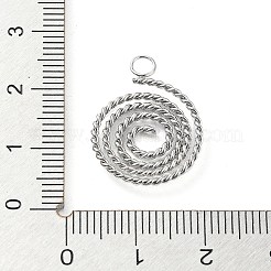 Non-Tarnish 304 Stainless Steel Pendants&nbsp;STAS-G313-01P