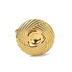 304 Stainless Steel Cuff Ring Components&nbsp;STAS-P403-08G