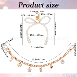 1Pc Alloy Enamel Lollipop Flower Heart Charm Purse Decorative Chains&nbsp;PURS-CL0001-25