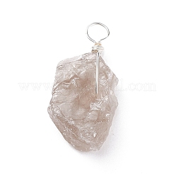 Natural Gemstone Pendants&nbsp;PALLOY-JF01389-02