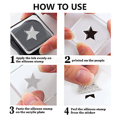 PVC Plastic Clear Stamps&nbsp;DIY-WH0631-0427