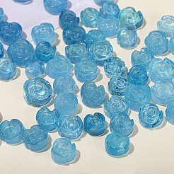 Natural Aquamarine Carved Beads&nbsp;PW-WGD3A91-01