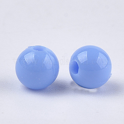 Opaque Plastic Beads&nbsp;KY-T005-6mm-623