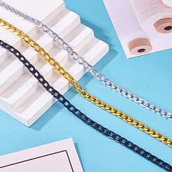 6M 3 Colors Oxidated Aluminium Twisted Chains&nbsp;CHA-YS0001-03