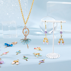 36Pcs 18 Styles Alloy Enamel Pendants&nbsp;FIND-GA0008-51