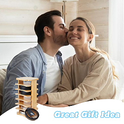 Bamboo Rattan Food Storage Stands&nbsp;AJEW-WH0534-52