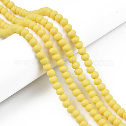 Handmade Polymer Clay Beads Strands&nbsp;X-CLAY-N008-053-01