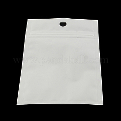 Pearl Film Plastic Resealable Packaging Bags&nbsp;OPP-R003-8x13