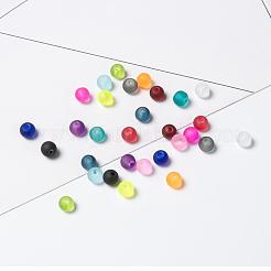 24 Colors Transparent Glass Beads&nbsp;FGLA-JP0001-03-6mm
