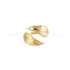 304 Stainless Steel Cuff Open Rings for Women&nbsp;WG0513E-01
