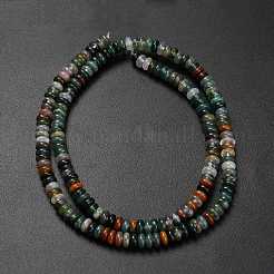 Natural Indian Agate Beads Strands&nbsp;G-L635-A29-4x2mm