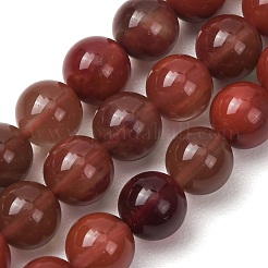 Natural Andesine Feldspar Beads Strands&nbsp;GG-CBA0251-A02-8mm