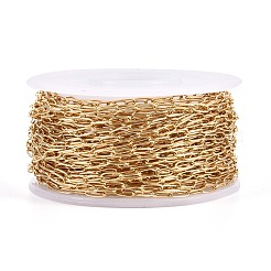 304 Stainless Steel Paperclip Chains&nbsp;CHS-F010-01B-G-02