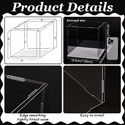 Transparent Acrylic Display Boxes&nbsp;ODIS-WH0329-94C