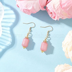 3 Pairs 3 Styles Natural Rhodochrosite Dangle Earrings&nbsp;EJEW-JE06631