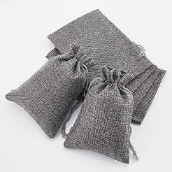 25Pcs Burlap Packaging Pouches Drawstring Bags&nbsp;ABAG-FP0001-02