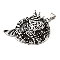 Viking Jewelry 304 Stainless Steel Pendants&nbsp;STAS-Z067-02P
