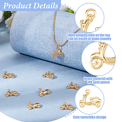 12Pcs Brass Pendants&nbsp;KK-HS0015-51