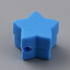 Star Silicone Focal Beads&nbsp;LS-SIL-TAC0008-08F