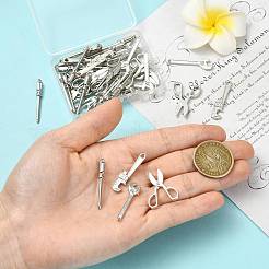 40Pcs 4 Styles Alloy Pendants&nbsp;FIND-FS0005-02