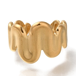 304 Stainless Steel Cuff Rings&nbsp;RJEW-Z074-05G