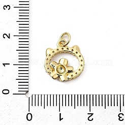 Rack Plating Brass Pendants&nbsp;KK-A268-29G