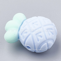 Food Grade Eco-Friendly Silicone Focal Beads&nbsp;SIL-N001-06C