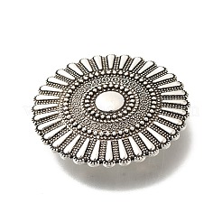 Tibetan Style Alloy Flower Multi-Strand Links&nbsp;PALLOY-D291-01AS-01