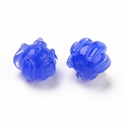 Handmade Bumpy Lampwork Beads&nbsp;LAMP-S194-015E