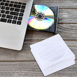 100Pcs Square Paper Disc Storage Bags&nbsp;ABAG-CP0001-16
