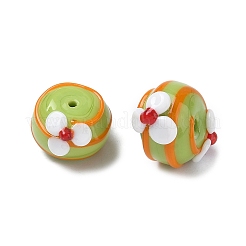 Handmade Lampwork Enamel Beads&nbsp;LAMP-Z020-06A