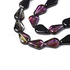 Electroplate Glass Beads Strands&nbsp;EGLA-S188-15-C01