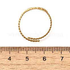 304 Stainless Steel Open Cuff Rings&nbsp;RJEW-M072-13G