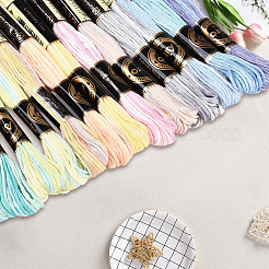 6-Ply Polyester Embroidery Floss&nbsp;OCOR-WH20074-15B