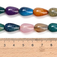 Natural Dragon Veins Agate Beads Strands&nbsp;GG-L001-C01-01